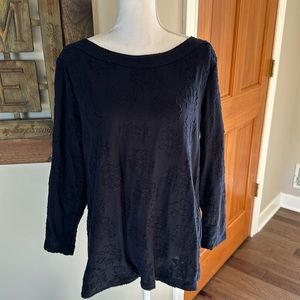 Like New Loft Navy Top